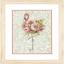 Flamant floral