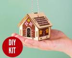 3D Gingerbread House