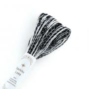 Fil Lamé pour Sashiko - Multicolore Noir blanc