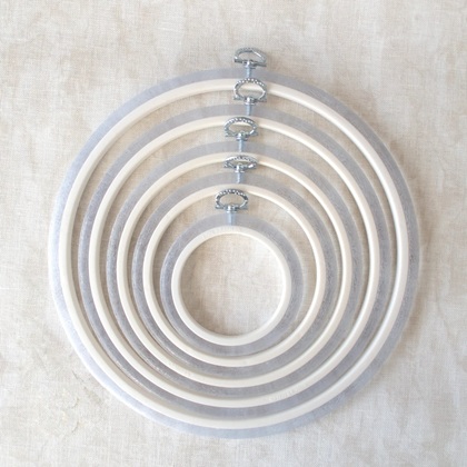 Cadre Ø 13.5 cm. - Transparent