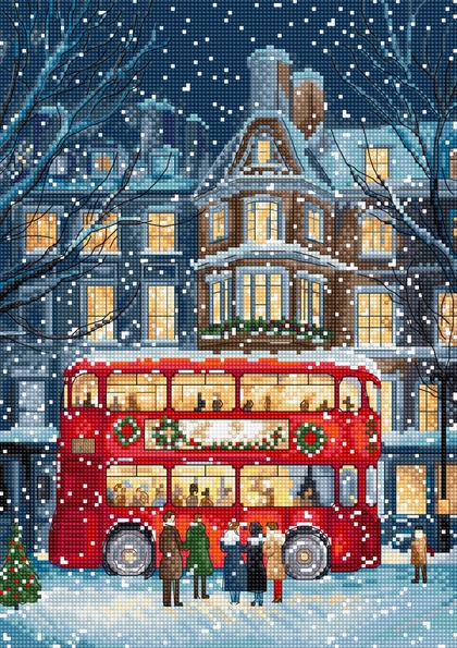 Bus de Noël de Londres