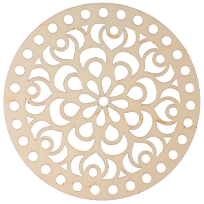 Base mandala pour crochet - 15 cm