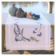 Chemin de Table - Lavande et papillons