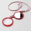 Collier-pendentif Sabae : loupe et miroir de broderie