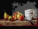 Nature morte à la tasse, aux pommes et aux poires (Jean Chardin)