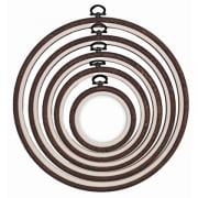 Cadre Ø 24.5 cm. - Bois