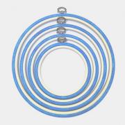 Cadre Ø 24.5 cm. - Bleu