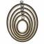 Cadre Ovale 14.5 cm x 19 cm - Bois