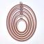 Cadre Ovale 22 cm x 27 cm - Rouge