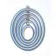 Cadre Ovale 11.5 cm x 15 cm - Bleu