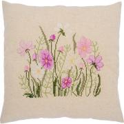 Coussin - Fleurs roses