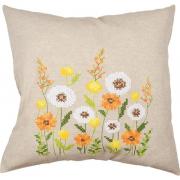 Coussin - Fleurs duveteuses