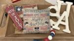 Happy 4th of July Sampler Pillow