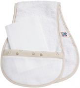 Serviette protège épaule anti-bavouille - Petits cœurs - Tourter