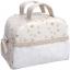 Trousse toilette - Petits cœurs - Tourterelle