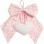 Ruban de naissance avec cœur - Petits cœurs - Rose