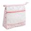 Trousse - Petits cœurs - Rose