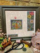 Mixed Media Needleart - FlowerGarden