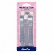 Clips métalliques pour ourlets (6 pièces)