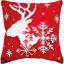 Coussin - Cerf de Noël