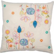 Coussin - Motifs floraux élégants