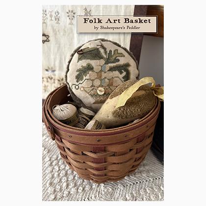 Folk Art Basket