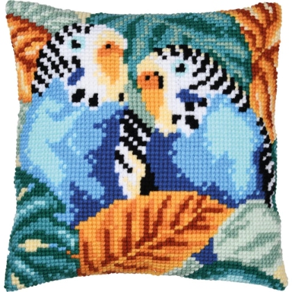 Coussin - Perruches