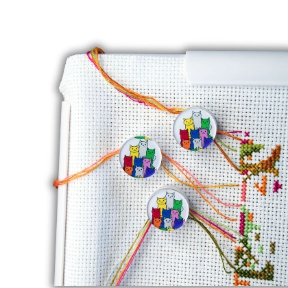 Magnetic Thread/Floss Keepers - Chats