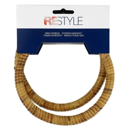Anses Rondes en Rotin pour Sac Restyle 14cm