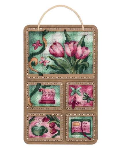 Collage printanier