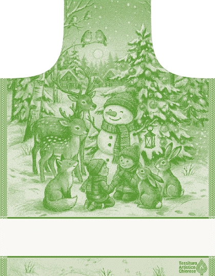 Tablier Armonia Lurex - Vert
