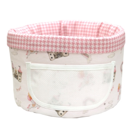 Panier de rangement - Favole - Rose