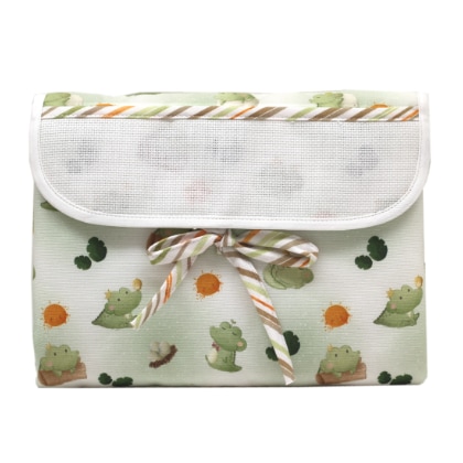 Tapis à Langer pliable - Favole - Vert