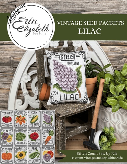Vintage Seed Packets - Lilac