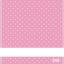 Serviette - Pois - Fuchsia