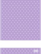 Serviette - Pois - Lilas