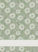 Serviette - Daisy Garden - Vert-Ecru