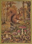 Serviette - Tesori del Bosco - Arc-en-Ciel - NO Aida