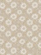 Serviette - Daisy Garden - Jaune-Ecru - NO Aida