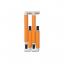 Cadre rectangulaire à clips 21x29 – Orange