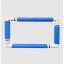 Cadre rectangulaire à clips 21x29 – Bleu