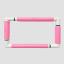 Cadre rectangulaire à clips 21x29 – Rose