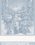 Serviette - Armonia - Glace Lurex