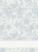 Serviette - Winterflora - Bleu clair argenté