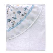 Peignoir de bain triangle - Favole - Bleu