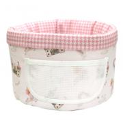 Panier de rangement - Favole - Rose