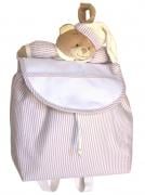 Sac à dos pour l'école - Ours - Crème