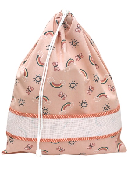 Sac - Soleil, arcs-en-ciel et papillons