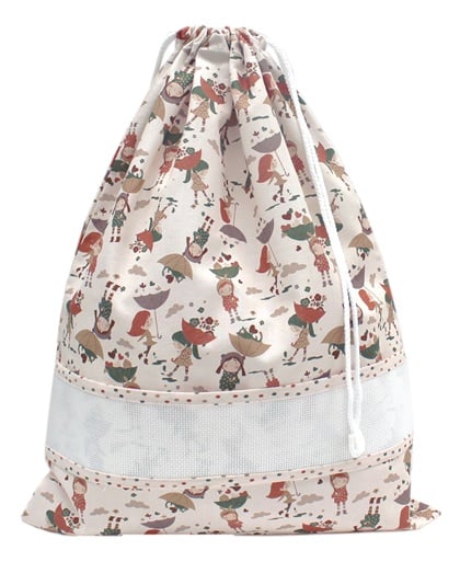 Sac - Petites filles avec des parapluies