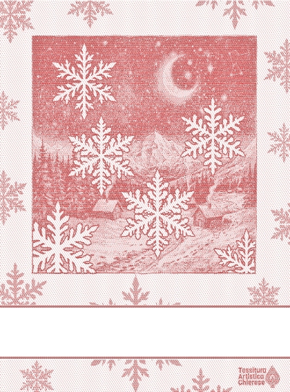 Serviette - Silenzio - Rouge